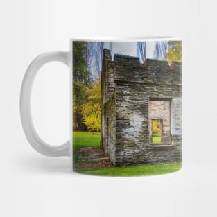 A Hidden Gem in the Forest: The Abandoned Stone Shack Mug